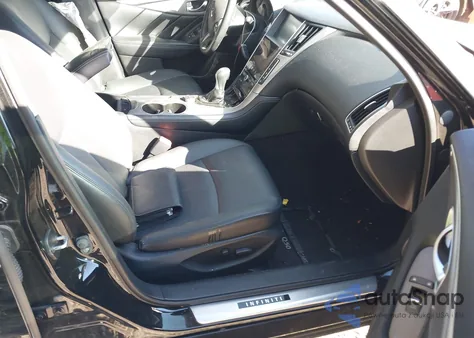 2015 Infiniti Q50 Premium from USA, damaged, VIN JN1BV7AP5FM345379